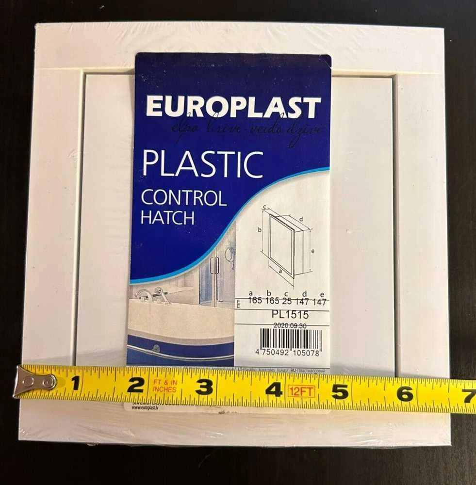 Revizinės durelės EUROPLAST PL1515, 15 x 15 cm
