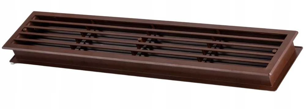 Durų ventiliacijos grotelės EUROPLAST VR459B, 450 x 92 mm