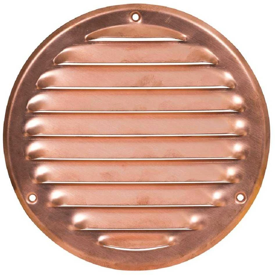 Ventiliacijos grotelės EUROPLAST MR100B, rudos