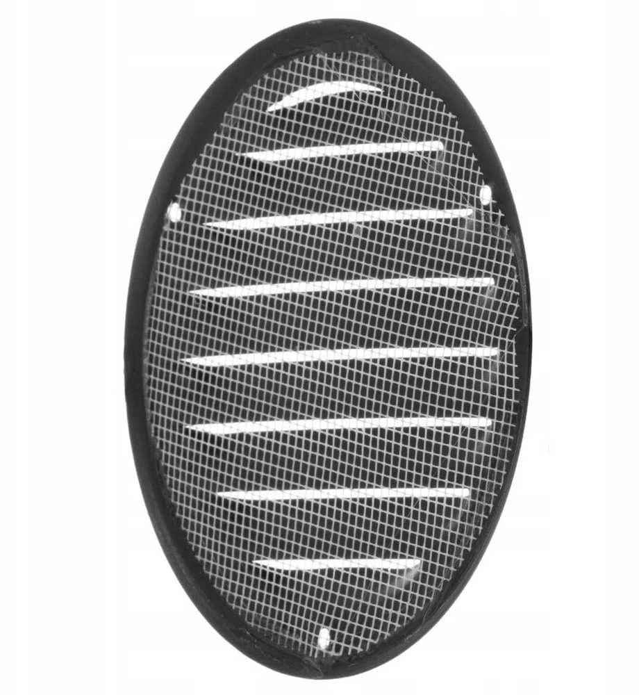 Ventiliacijos grotelės EUROPLAST MR100A, antracito