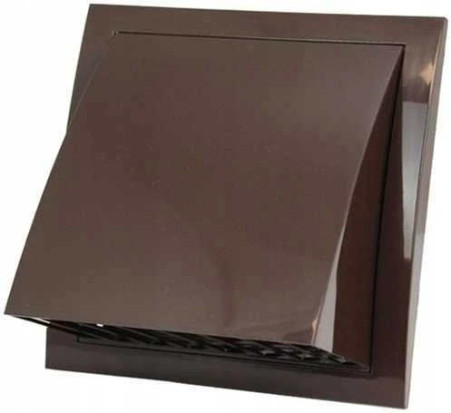 Išorinės ventiliacijos grotelės EUROPLAST ND10FVB, rudos