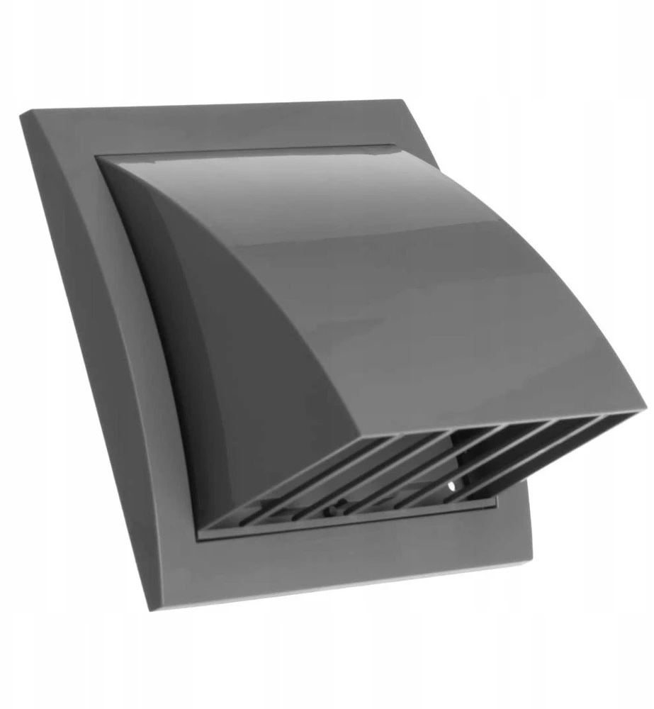 Išorinės ventiliacijos grotelės EUROPLAST ND10FVP, pilkos