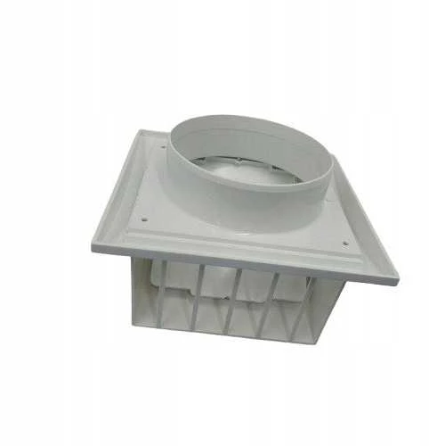 Išorinės ventiliacijos grotelės EUROPLAST ND10FV, baltos