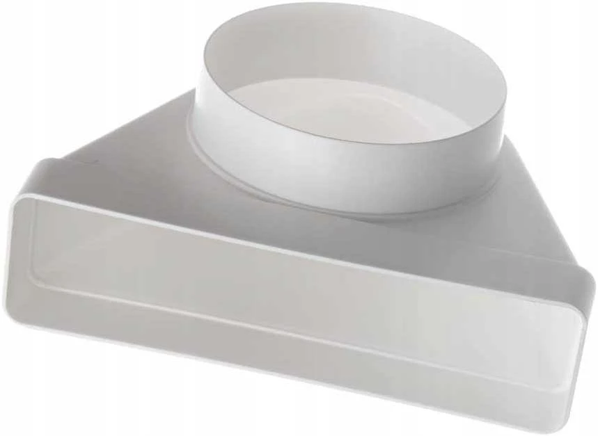 Ventiliacijos alkūnė EUROPLAST KLD25 220 x 55mm D125 90°