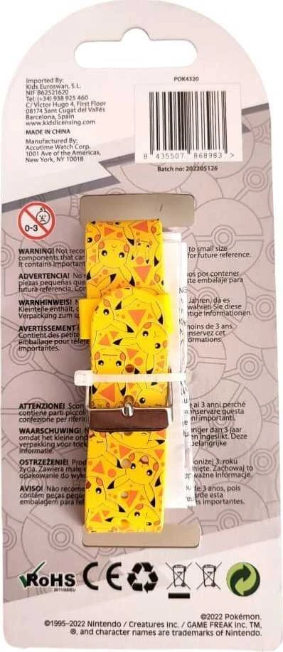 Išmanusis laikrodis Pokemon LED laikrodis