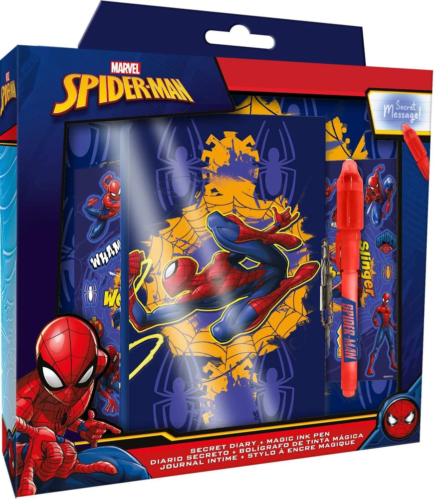 Euroswan Spiderman Žmogaus voras dienoraštis su stebuklingu rašikliu