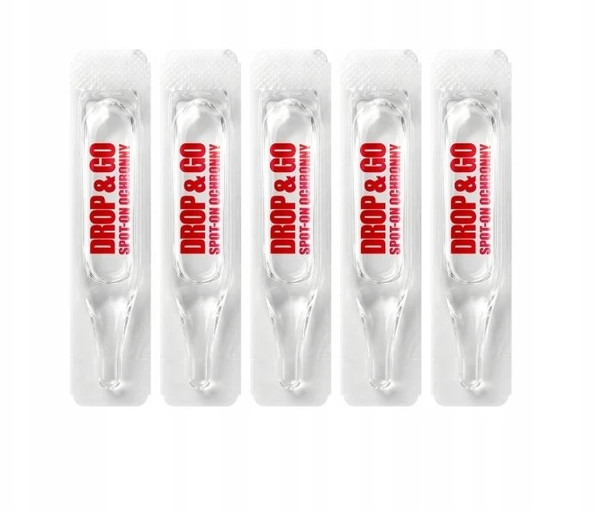 EWE EUROWET Drop&Go Spot-on – lašai nuo blusų ir erkių šuniui ir katei – 5×2 ml