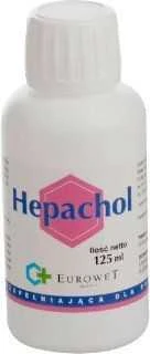 Gyvūnų papildas - EUROWET Hepachol (kepenų palaikymas šunims ir katėms, 125ml)