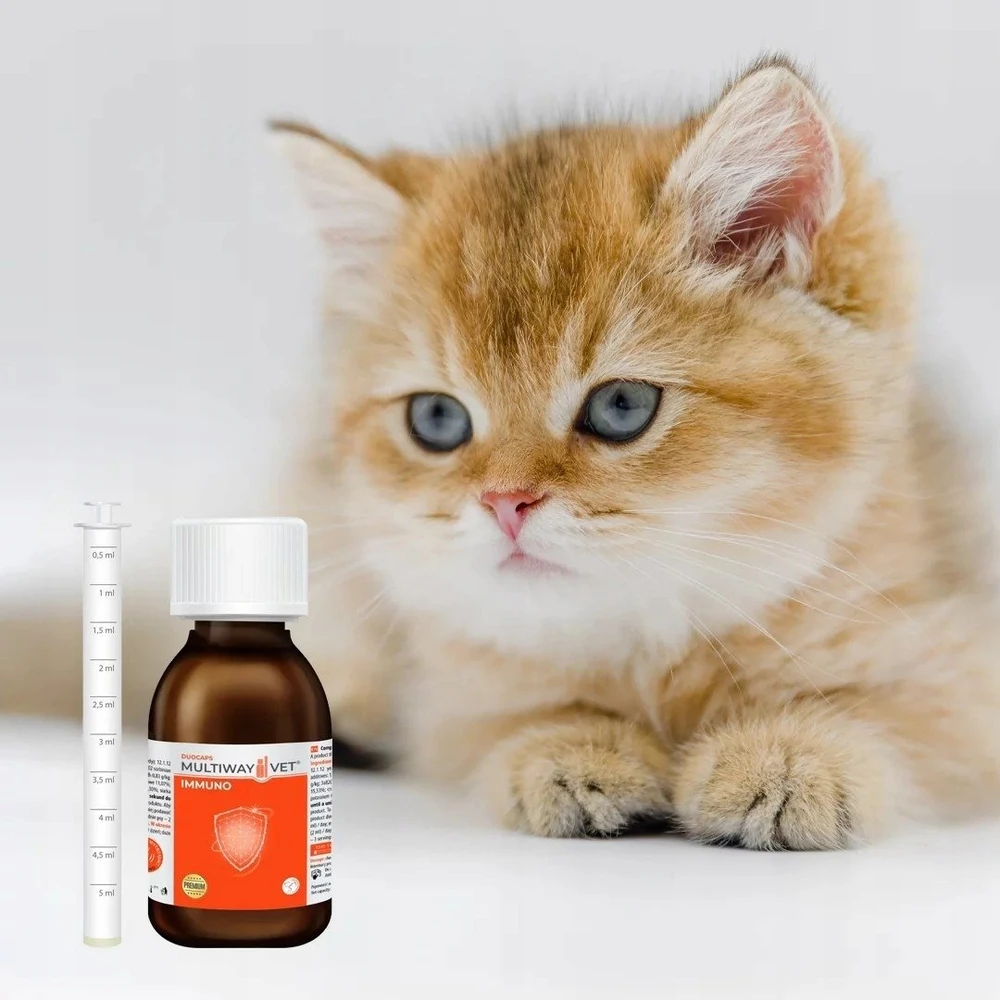 JM SANTE Multiway Vet® Duocaps Immuno – papildai šunims ir katėms – 90ml