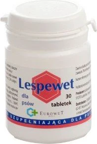 EUROWET Lespewet - supplements for dogs - 30 tablets