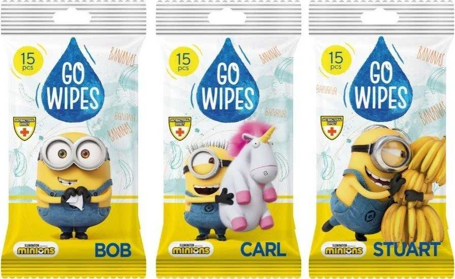 SERVET DRĖG GOWIPES ANTIBAK MINIONS 15VN