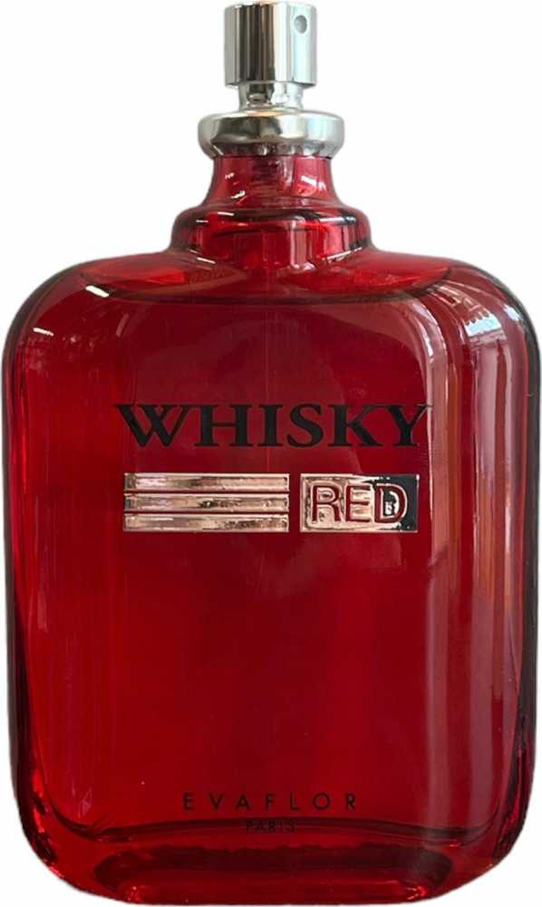 EVAFLOR WHISKY tualetinis vanduo vyrams "Raudona", 100 ml