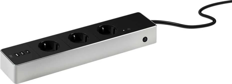 Eve Systems EVE Energy Strip – prijungtas trigubas Apple HomeKit lizdas