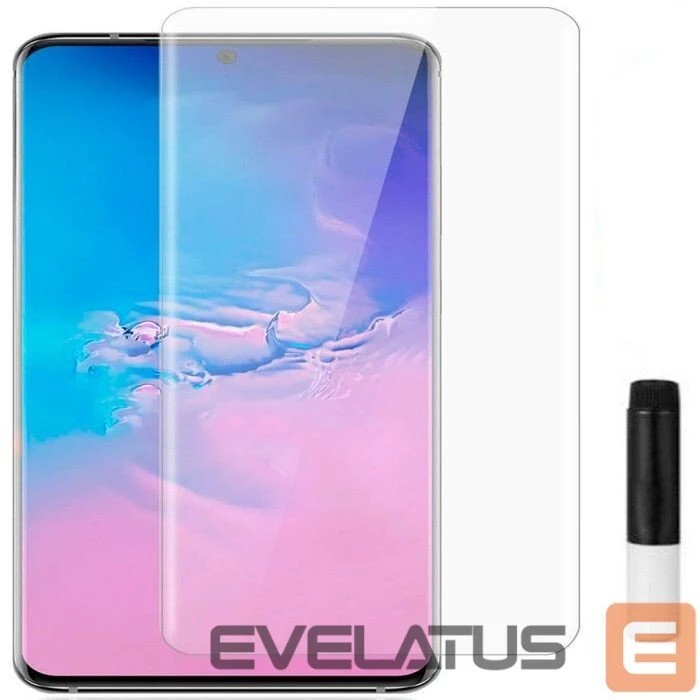 Evelatus Aizsargstikls Samsung Galaxy S20 Ultra Clear Glass UV + Glue EVE35839