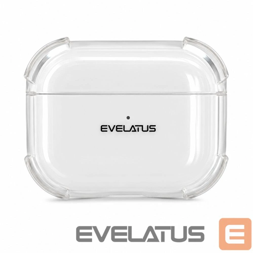Evelatus Apple AirPods 3 Dėklas na ausinės TPU apsauginis dėklas Shine permatomas [kod produktu: EVEAIRP3RTPCTS]