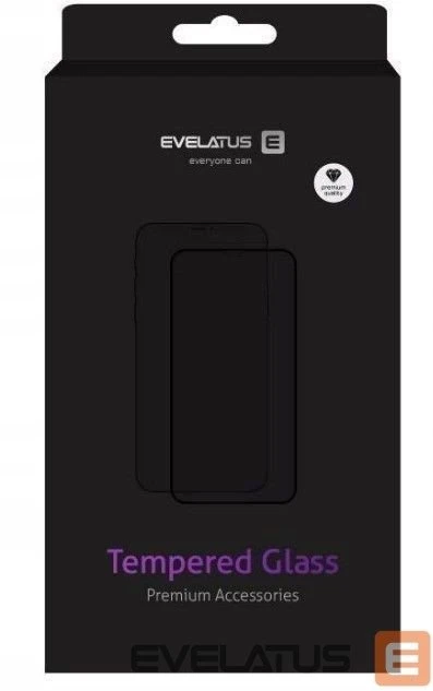 Evelatus Apsauginis stiklas Apple iPhone 17 Pro Max Corning Gorilla Glass Anti-Static 3D Full Cover 10X Stronger EVEAPP17PMCGG10XS
