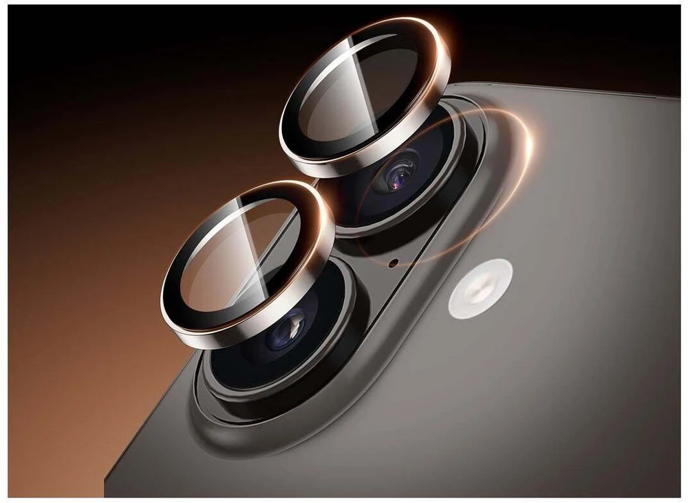 Evelatus Apsauginis stiklas Dux Ducis Apple iPhone 17 Camera Lens Protector Sidabrinis