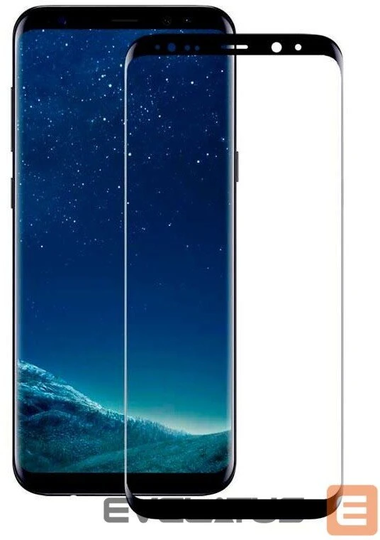 Evelatus Apsauginis stiklas Samsung Galaxy S8 G950 2.5D Full Cover Japan Glue Glass Anti-Static 24554