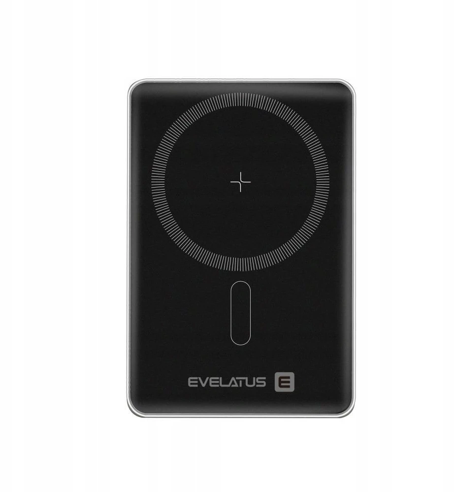 Evelatus Ārējais akumulators Evelatus Evelatus PD20W 5000mAh Power Bank MagLink Elite With Wireless charging EVEP02PBMES Sidabrinis EVEP02PBMES