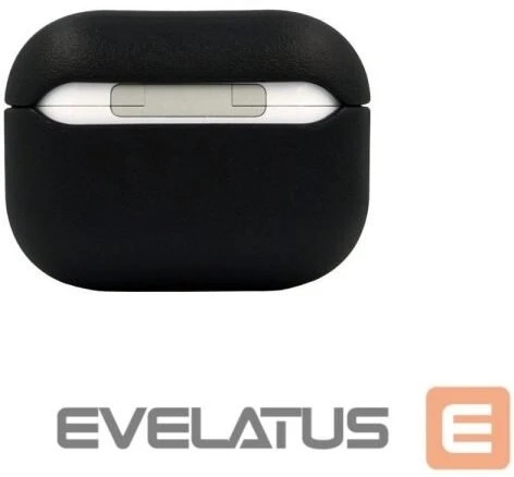 Evelatus Dėklas do słuchawek Apple AirPods Pro apsauginis Silikoninis dėklas Juodas EVEAIRPPSCB
