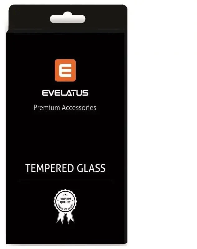 Evelatus Folie i szkła ochronne do telefonów Apsauginis stiklas 0.33 Privacy Flat Clear Glass Japan Glue Anti-Static (EI13PMPTG)