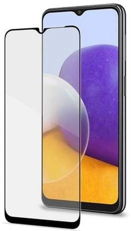 Evelatus Samsung Galaxy A22 4G Apsauginis stiklas 2.5D Full Cover Japan Glue Glass Anti-Static