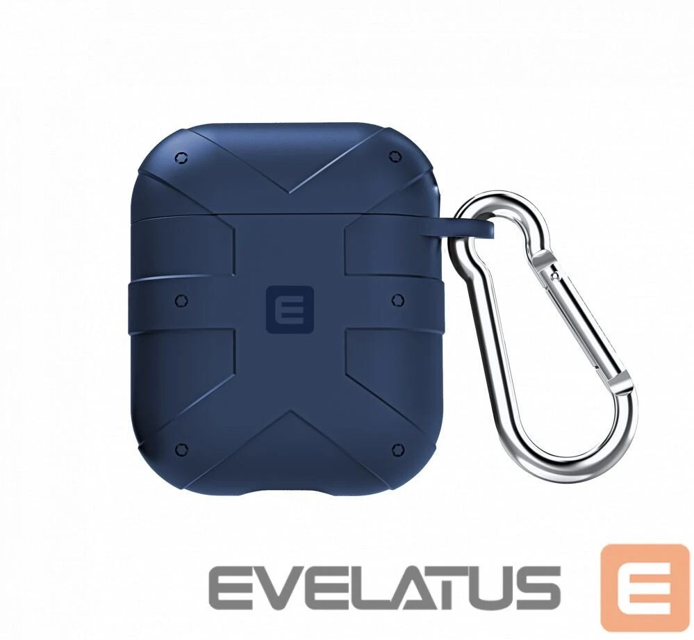 Evelatus Tylna obudowa Apple dėklas skirtas AirPods EAC02 Mėlyna
