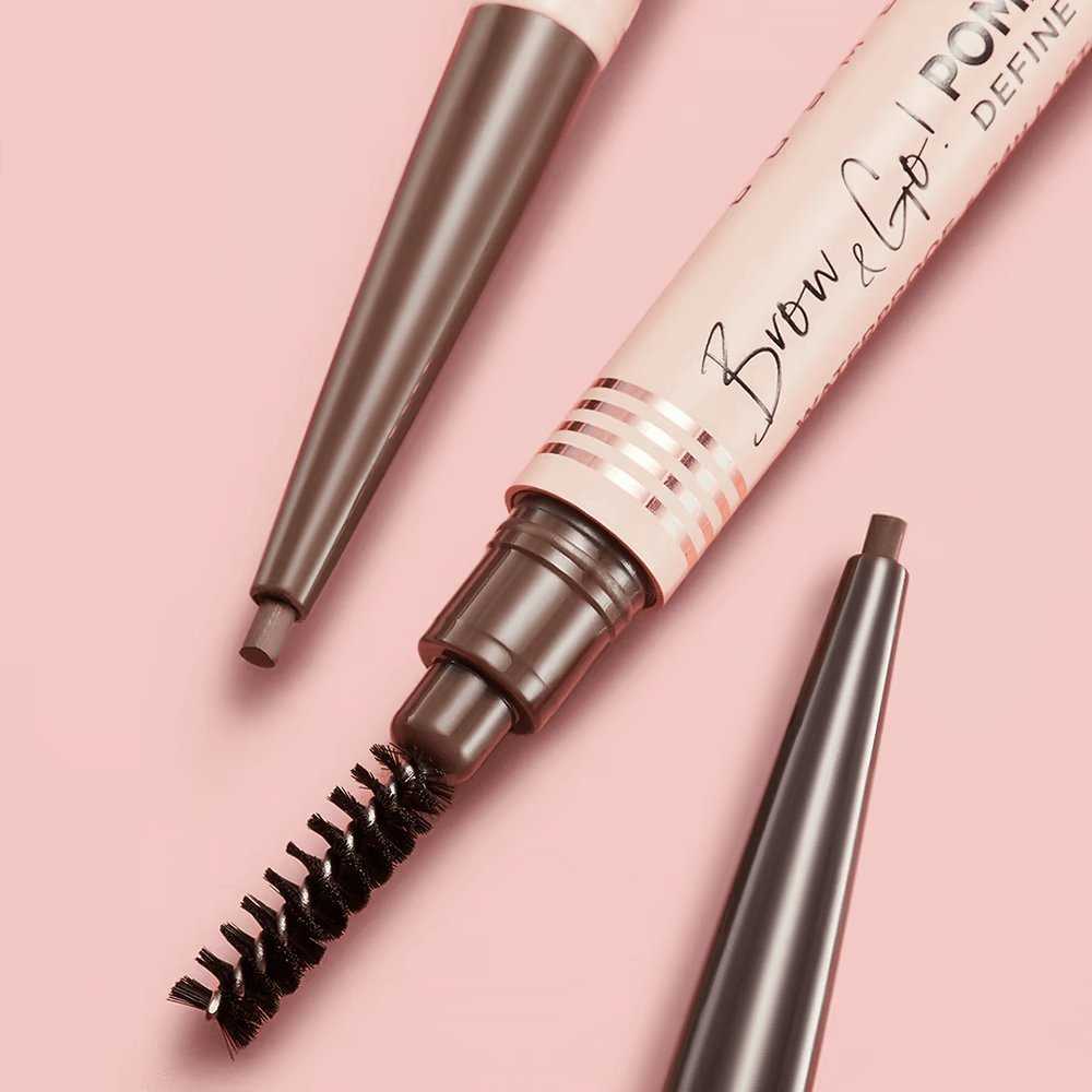 Eveline Cosmetics Brow & Go! Pomade Pieštukas Taupe