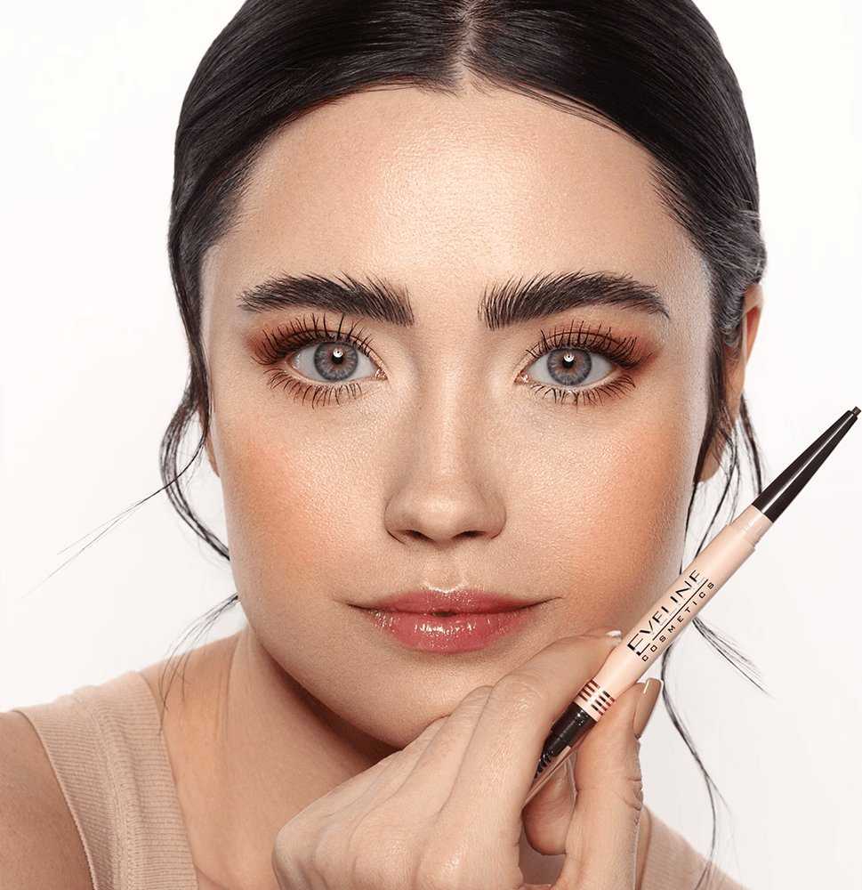 Eveline Cosmetics Brow & Go! Pomade Pieštukas Taupe