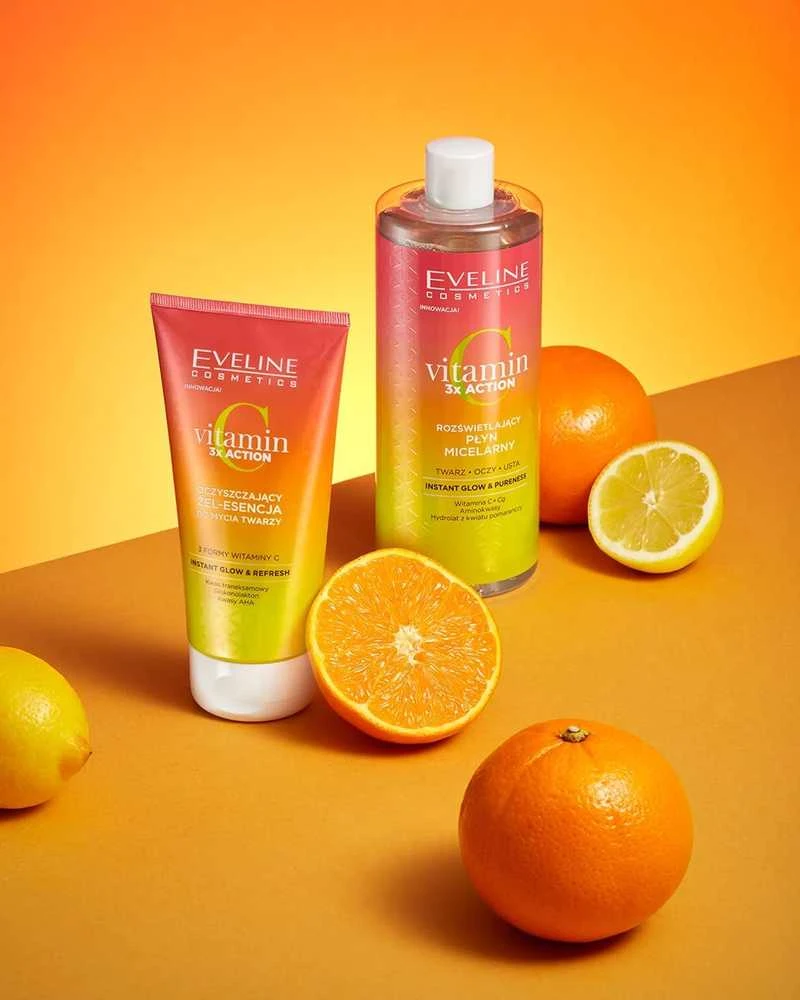 Eveline Cosmetics Vitaminas C 3x Action, 500 ml