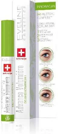 Eveline Cosmetics Eveline Advance Volumiere 3in1 - Blakstienos koncentruotas serumas, 10 ml