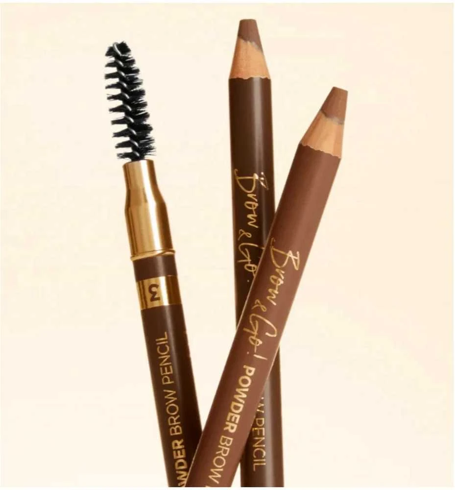 Eveline Cosmetics Brow & Go! Powder Brow pieštukas 03