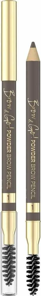 Eveline Cosmetics Brow & Go! Powder Brow pieštukas 01