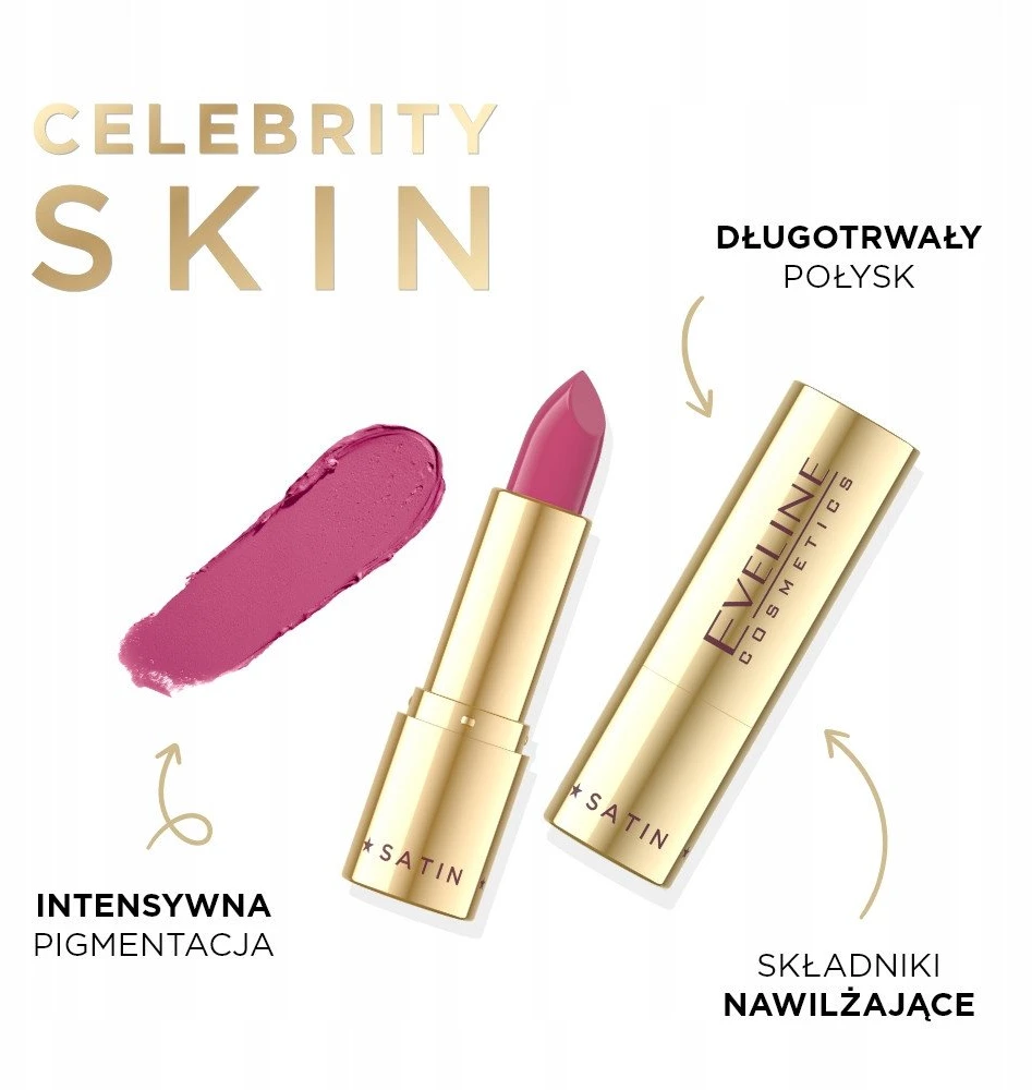 „Eveline Cosmetics Celebrity Lips Satin 429 Mauve“