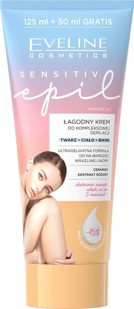Eveline Sensitive Epil depiliacijos kremas 175 ml