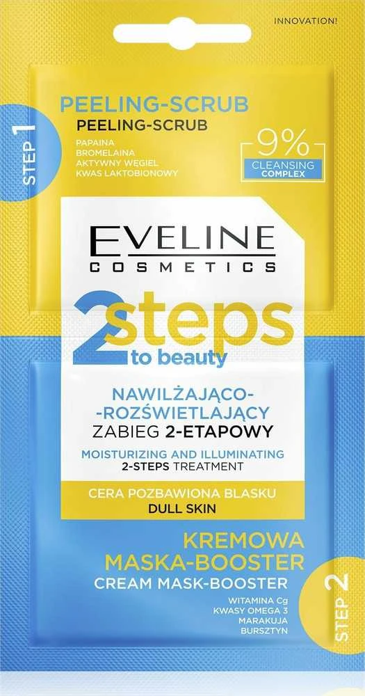 Eveline Cosmetics 2 žingsniai į grožį, 8 ml
