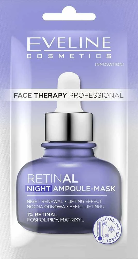 Eveline Cosmetics Face Therapy Profesionali ampulė-kaukė, 8 ml