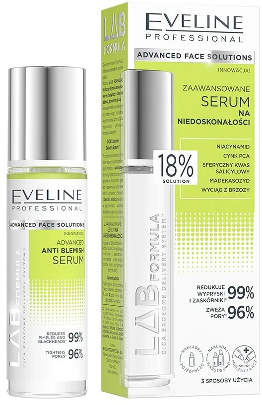 Eveline Cosmetics Eveline EVELINE LAB FORMULA serumas nuo odos netobulumų 30ml