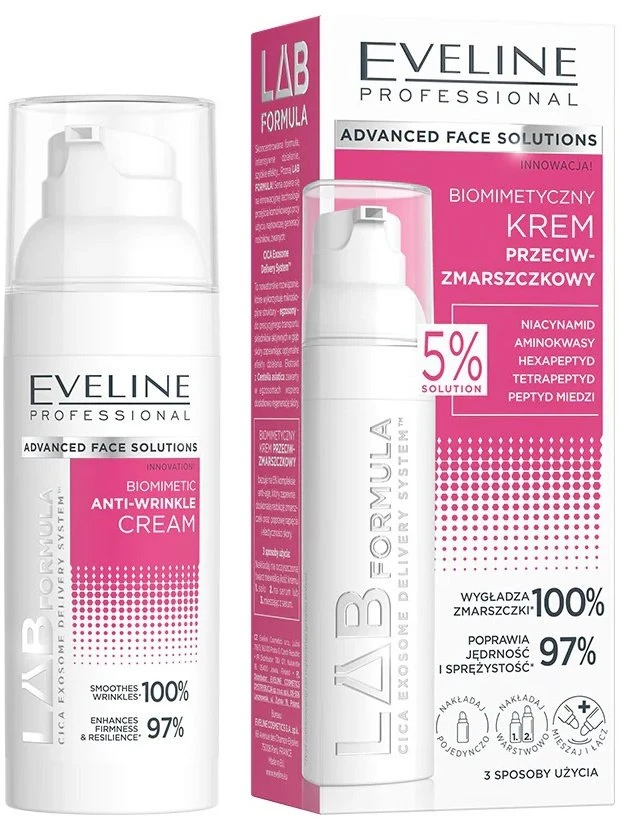 Eveline Cosmetics Eveline EVELINE LAB Formula kremas nuo raukšlių 50 ml