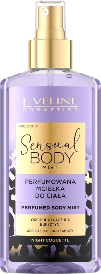 Eveline Cosmetics Sensual Body Night Coquette kūno purškiklis, 150 ml