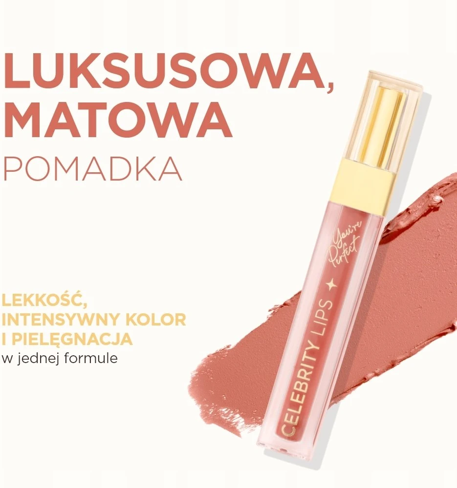 Eveline Cosmetics „Celebrity Lips“ ilgai išliekantys matiniai skysti lūpų dažai „07C“, 4 ml