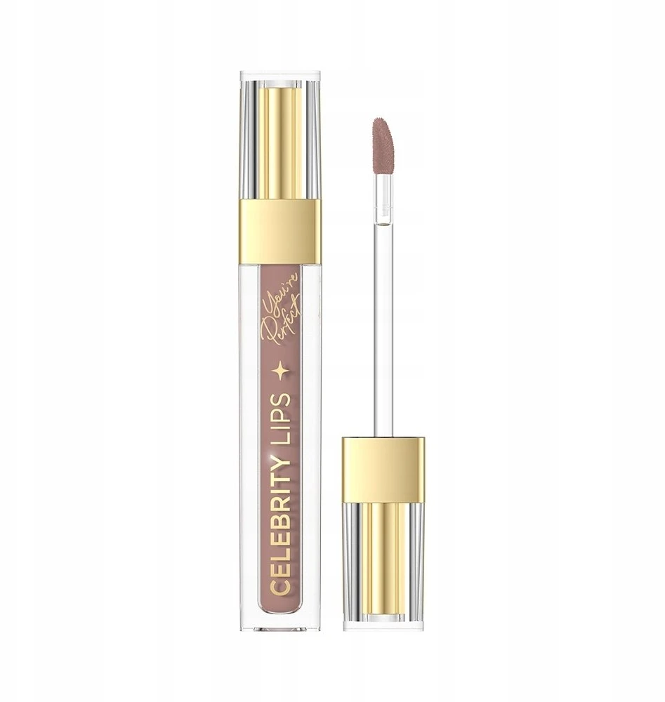 Eveline Cosmetics „Celebrity Lips“ ilgai išliekantys matiniai skysti lūpų dažai „02NW“, 4 ml