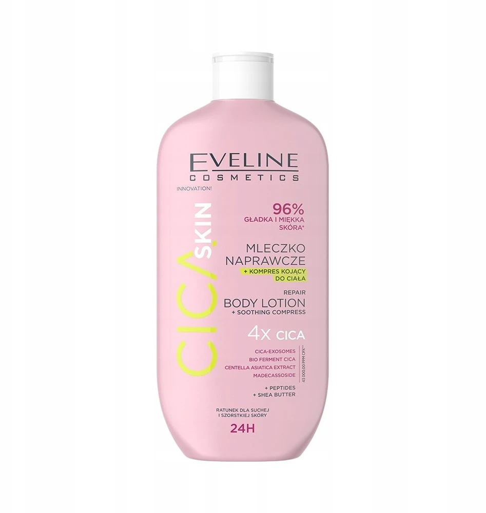 Eveline Cosmetics Cica odos atkuriamasis pienelis + raminamasis kompresas 350 ml
