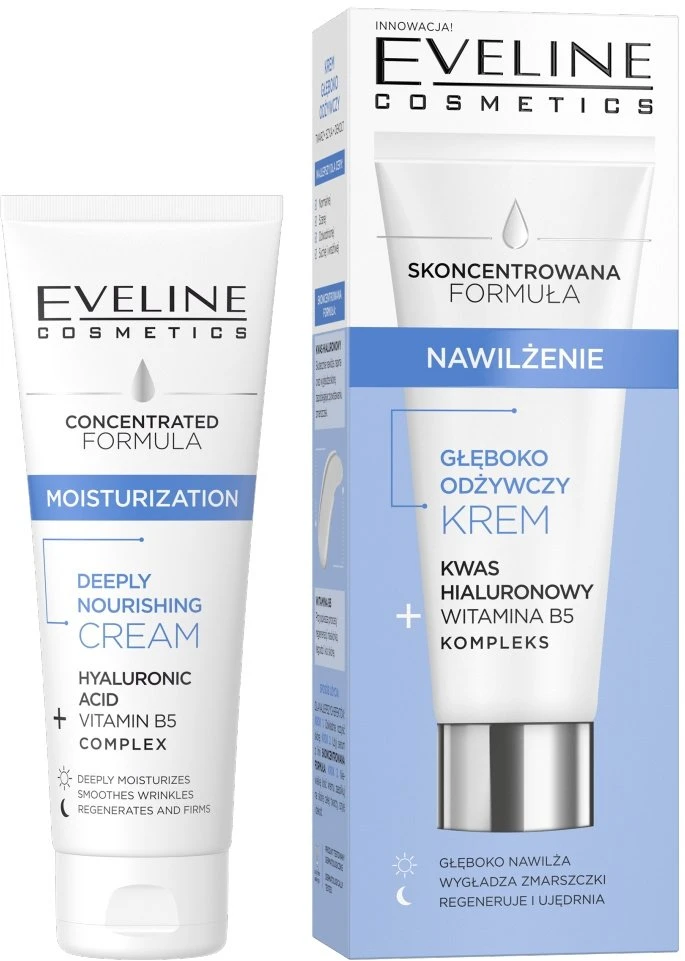 Eveline Cosmetics Koncentruotos formulės giliai maitinamasis kremas 50ml