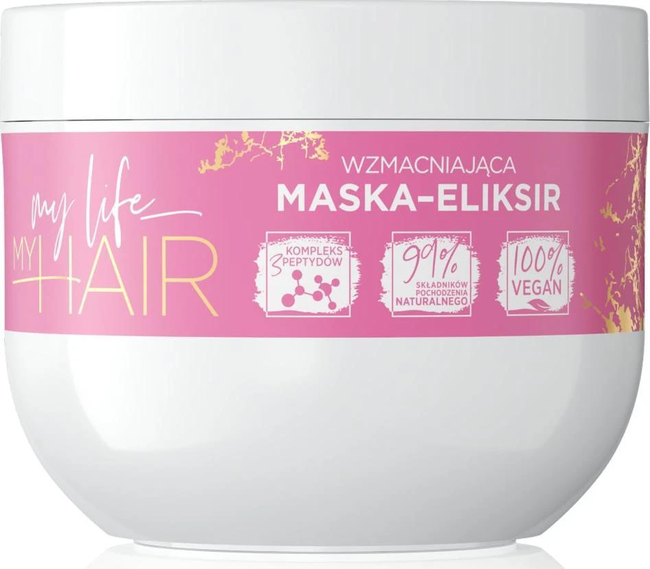 Eveline Cosmetics My Life My Hair stiprinanti kaukė-eliksyras 300ml