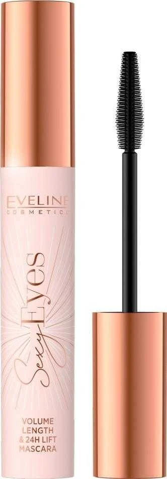 Eveline Cosmetics Sexy Eyes Blakstienų tušas Juodas, 8 ml