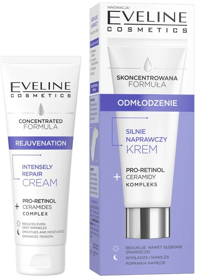 Eveline Cosmetics Koncentruotos formulės stiprus atkuriamasis kremas 50ml