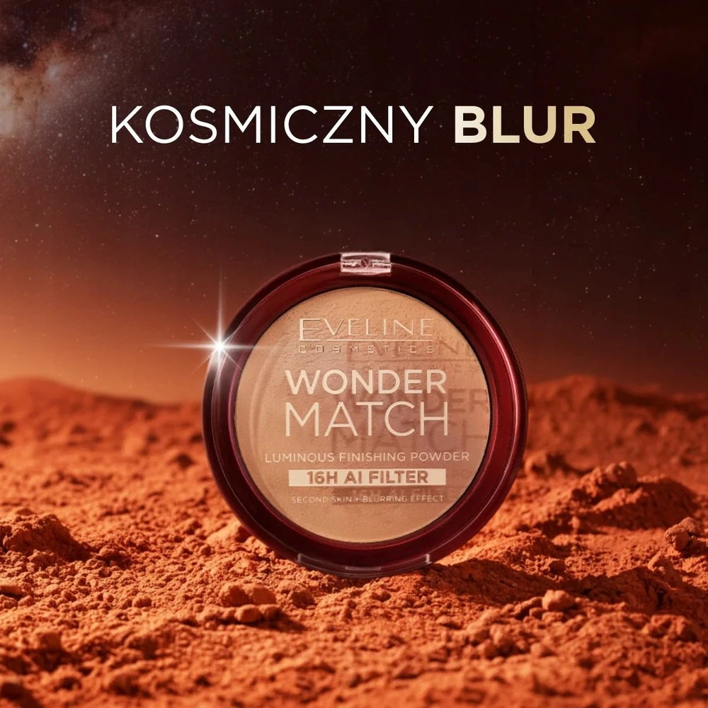 „Eveline Cosmetics Wonder Match“ satininė apdailos pudra, 7 g