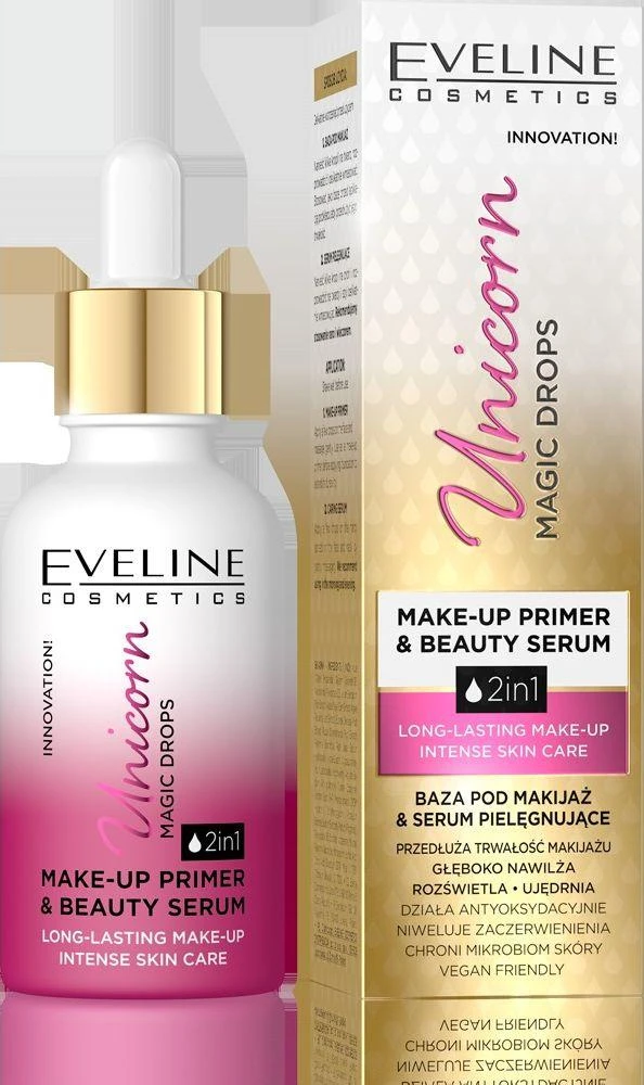 Eveline Cosmetics Eveline Base serumas Primer Unicorn po makiažu
