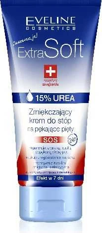 Eveline Cosmetics Eveline Extra Soft SOS minkštinantis pėdų ir kulnų kreminis kremas, 100 ml